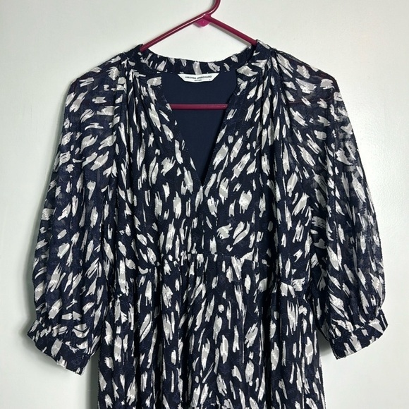 Amanda Uprichard Diego Midi Printed Dress Size Small - Picture 5 of 12